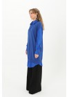 Shirt Detail Tunic Sax Blue