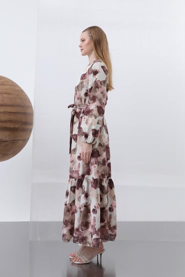 Rose Floral Design Dress