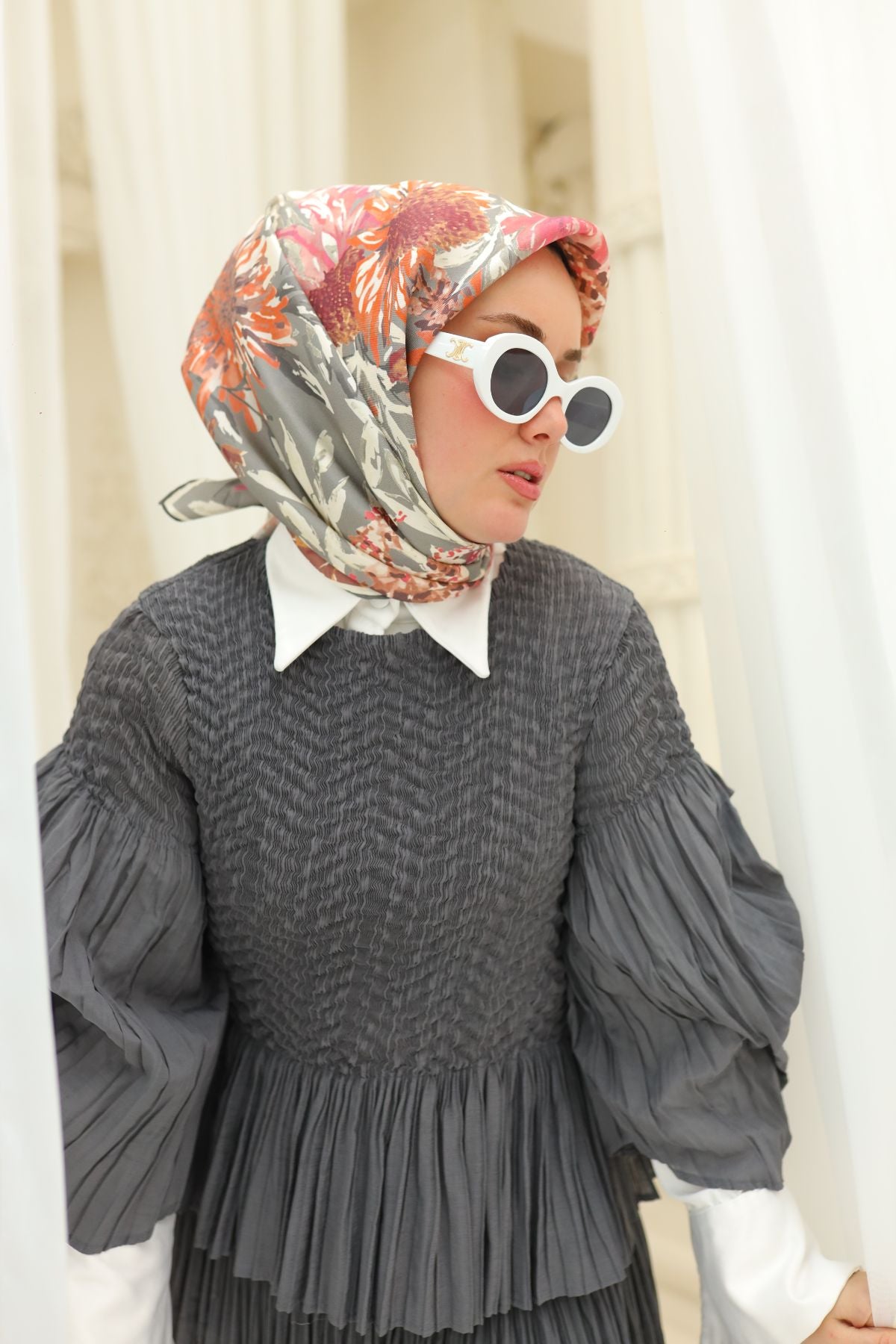 SH Silk Scarf 014