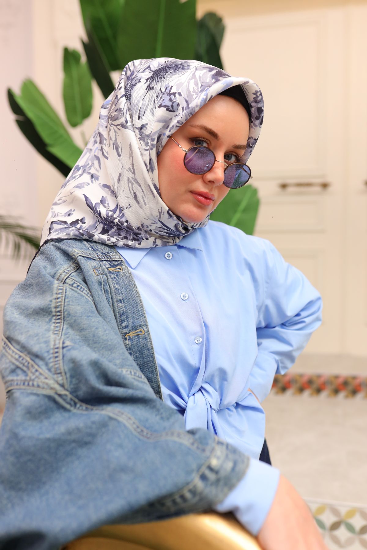 SH Silk Scarf sh017