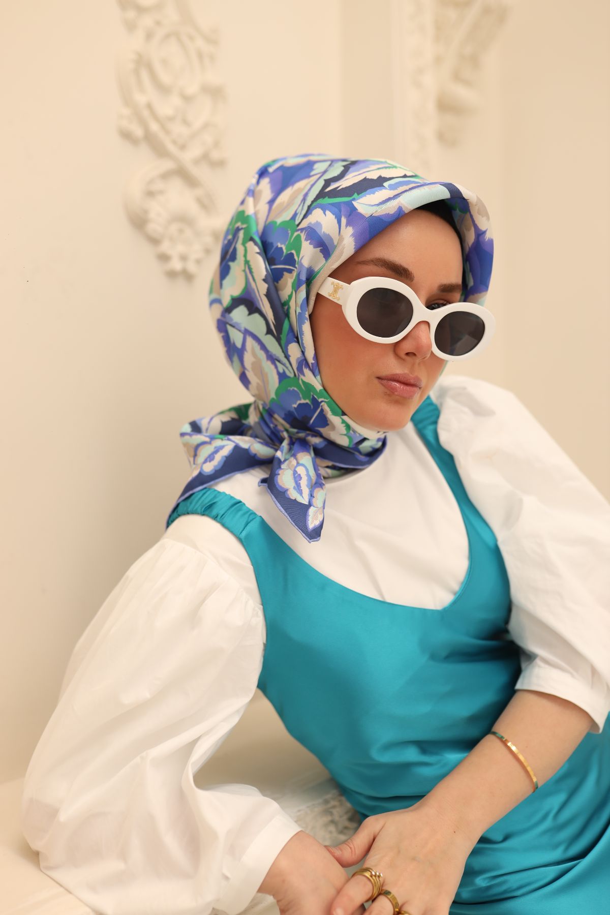 SH Silk Scarf sh005