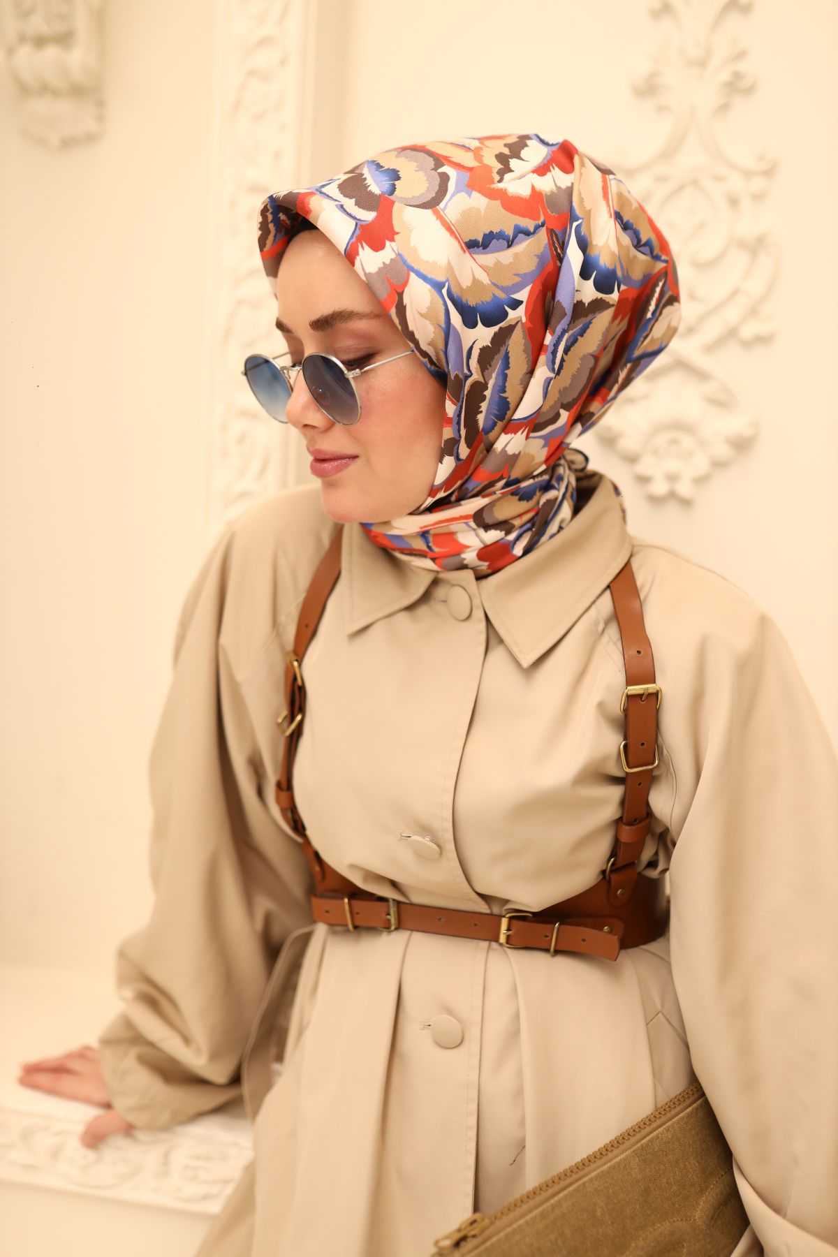 SH Silk Scarf sh023