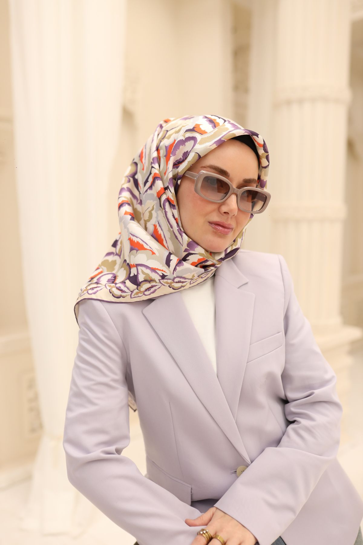 SH Silk Scarf sh008