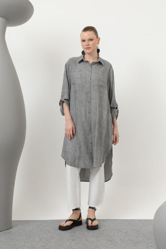 Maxi Shirt Dress