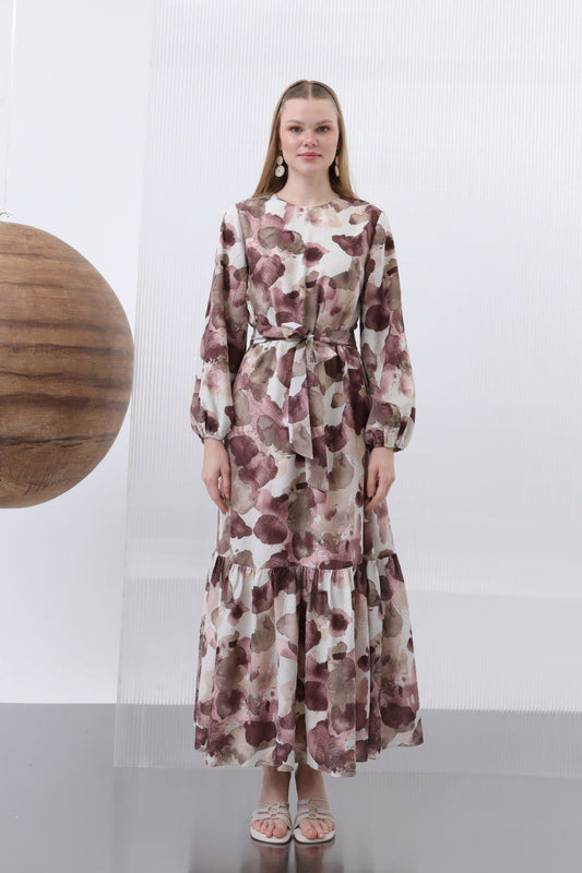 Rose Floral Design Dress