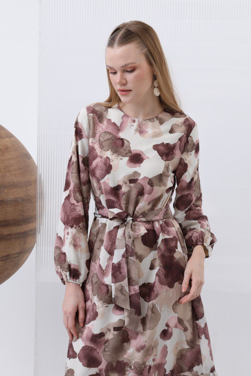 Rose Floral Design Dress